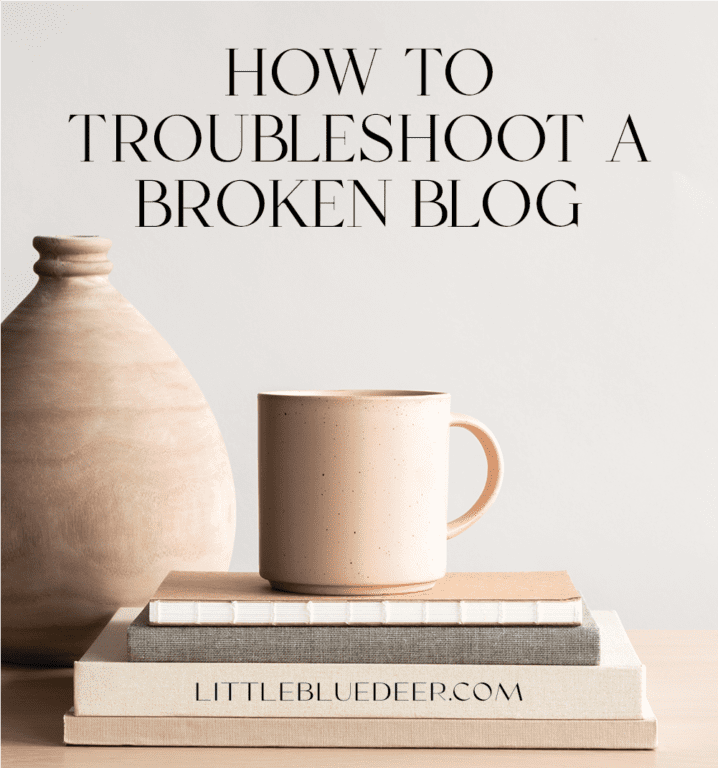 Blogspot Defect Custom Blog Design Tips – How to Troubleshoot a Broken Blog – Little ...